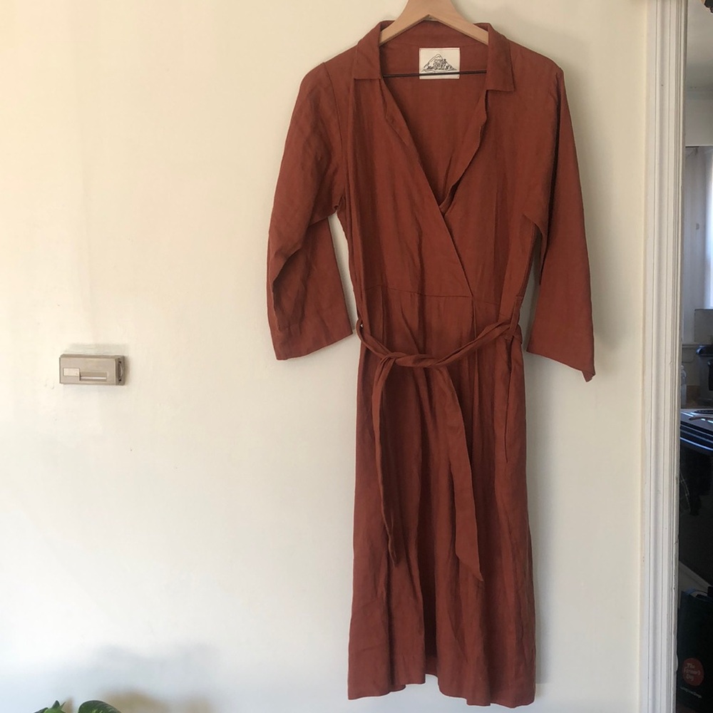 Sugar Candy Mountain linen dress